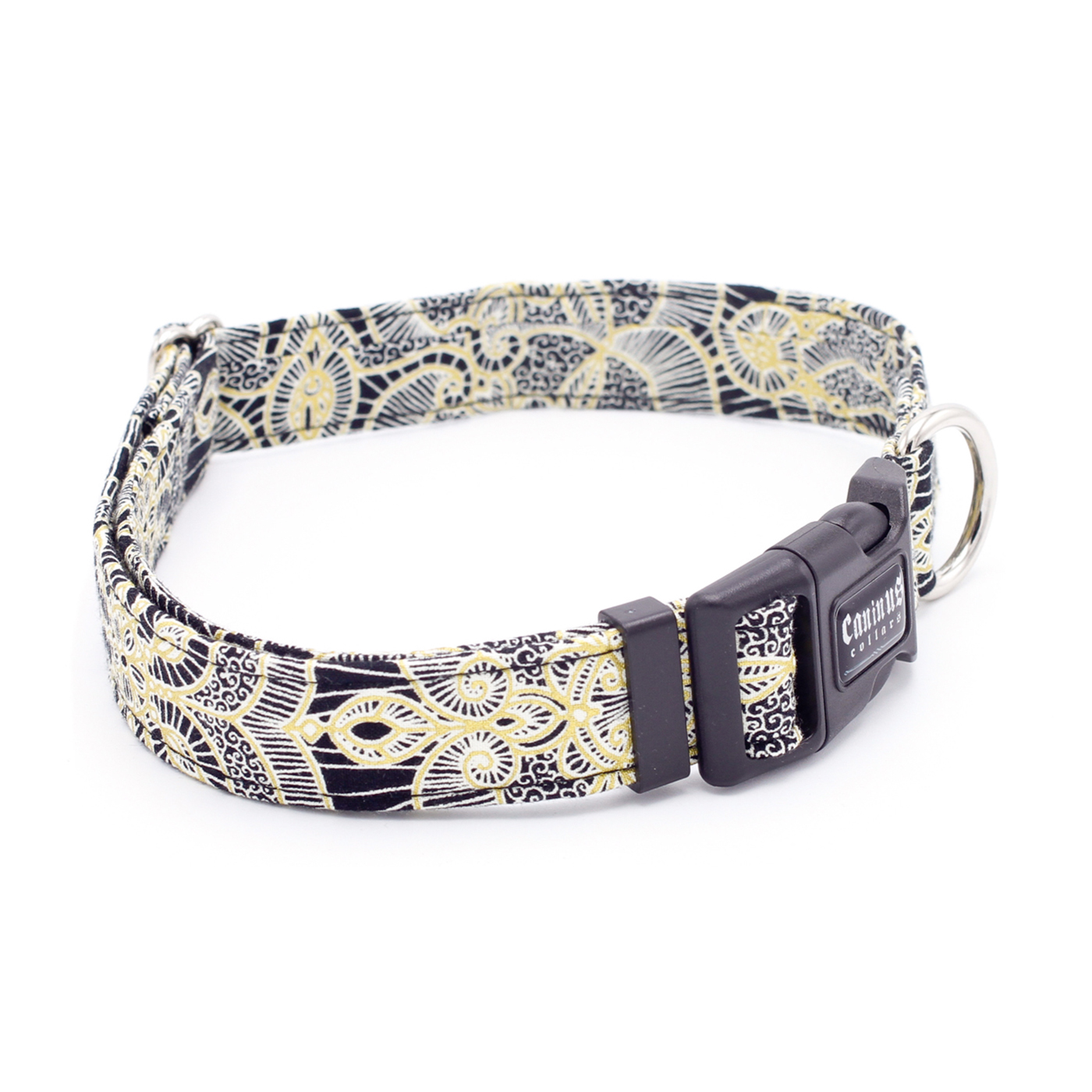 Black & Gold W- White 1 inch buckle -1.j