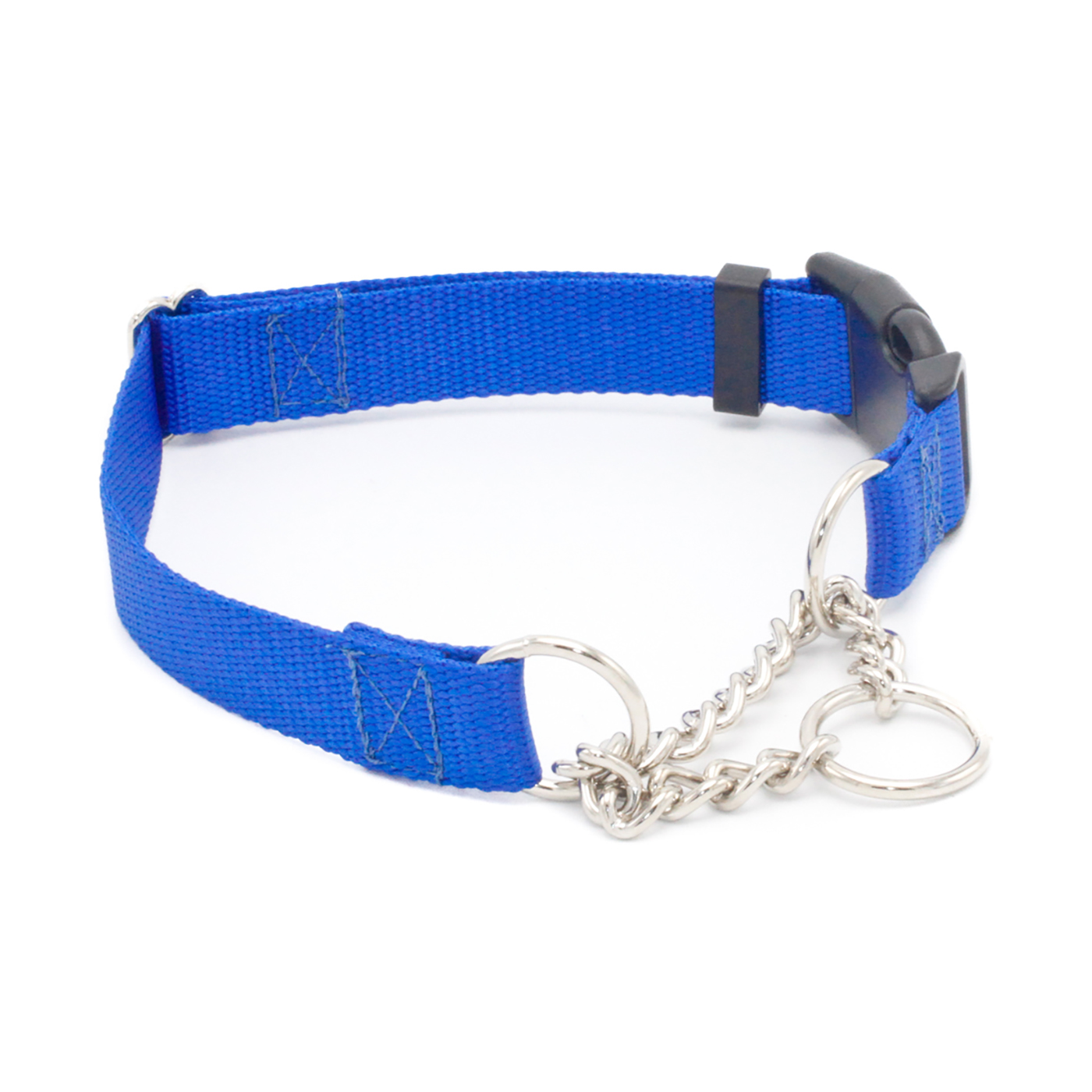 Blue 1 inch Chain Mart w- Buckle -1.jpg