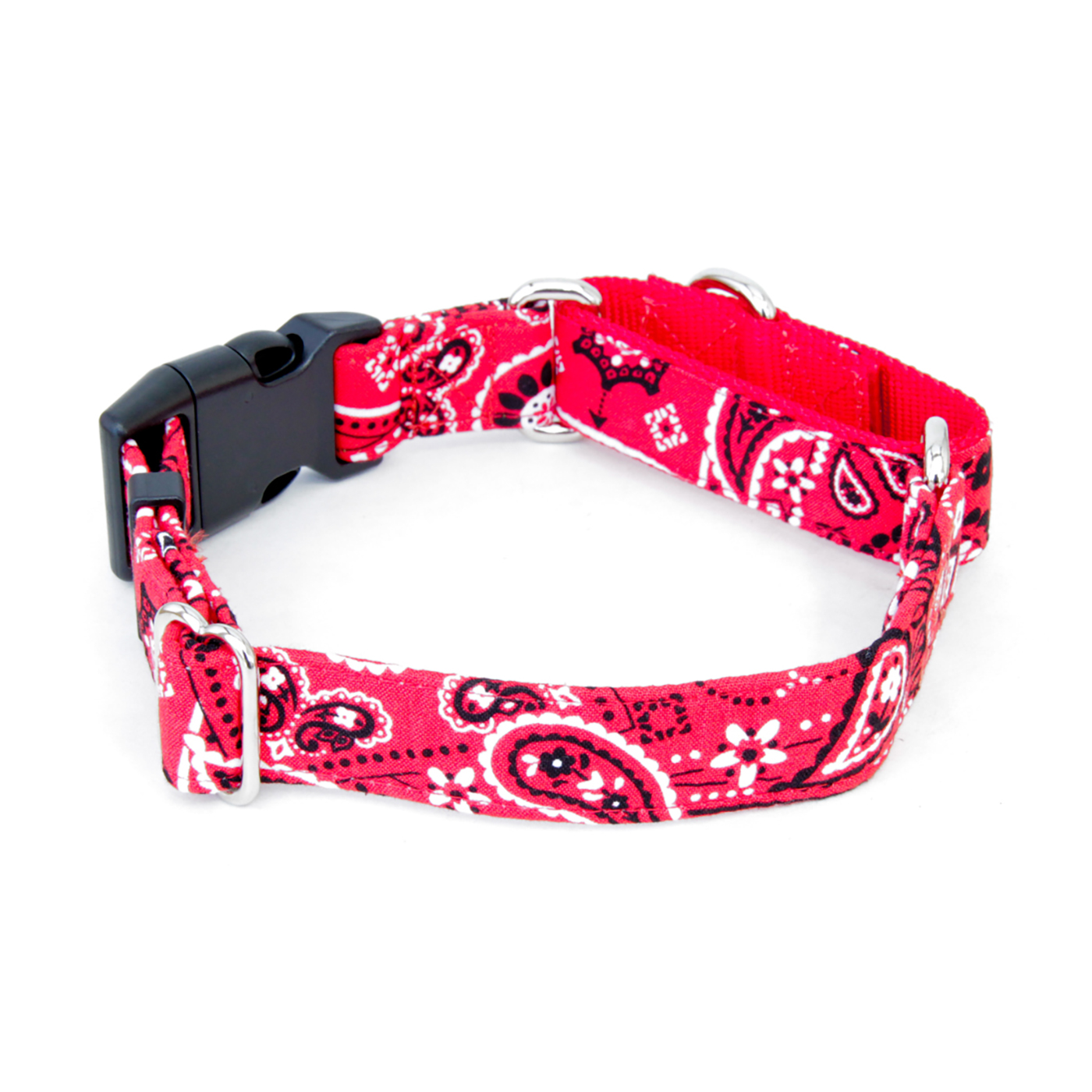 Red Bandana 1 inch mart w- buckle -2119.jpg