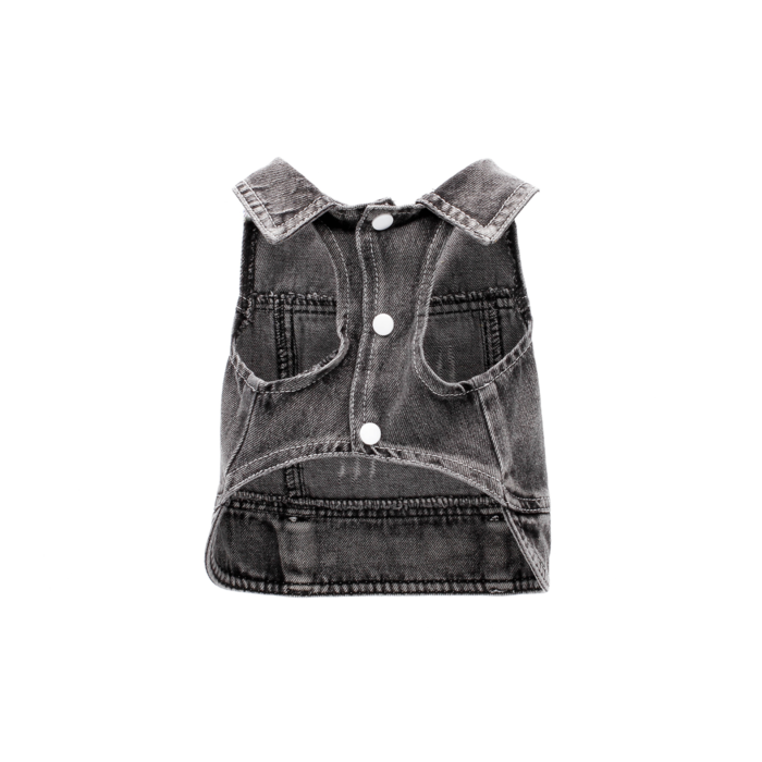 Creature of the Night Denim Vest - Image 3