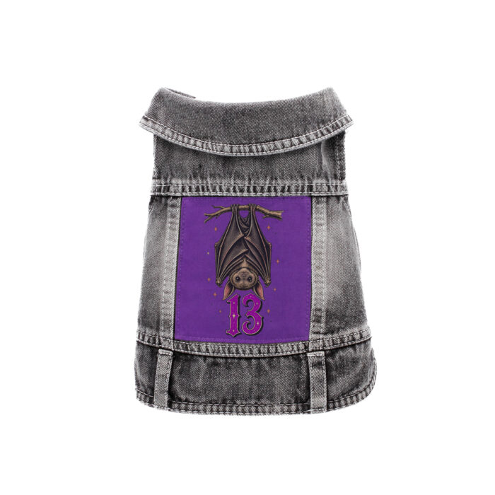 Lucky 13 Bat Denim Vest