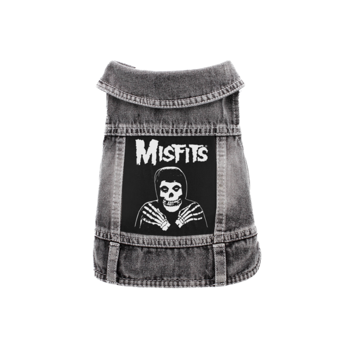 Misfits The Fiend with Logo Denim Vest