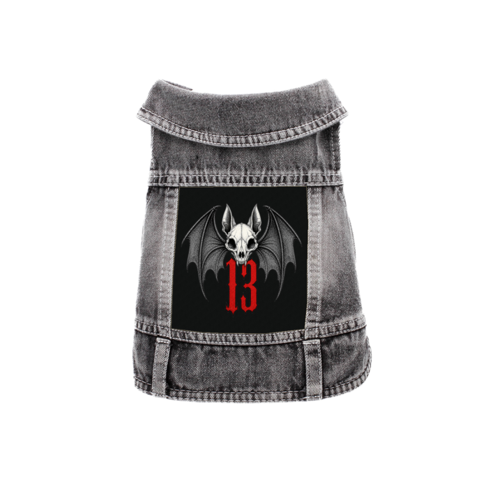 Batty to the Bone Denim Vest