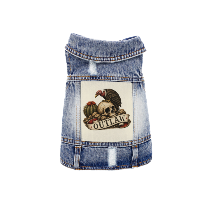 Outlaw Denim Vest - Image 4